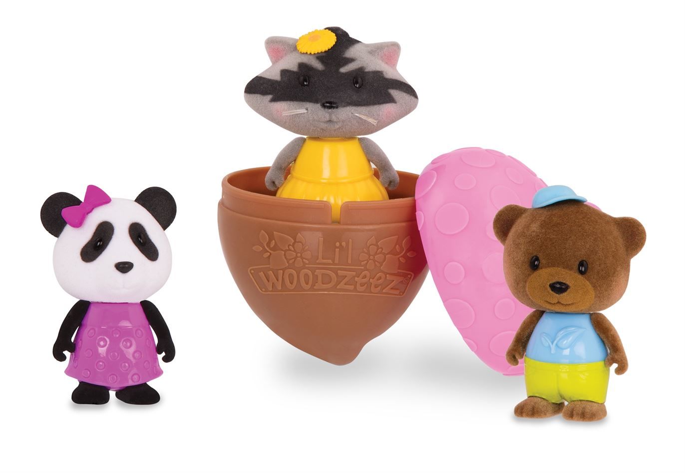 Li`l Woodzeez Іграшка Bobblehead (3 од.) Серія 3 63100Z
